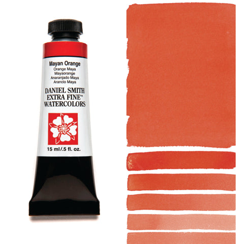 Daniel Smith Extra Fine Watercolour - 15 ml tube - Mayan Orange