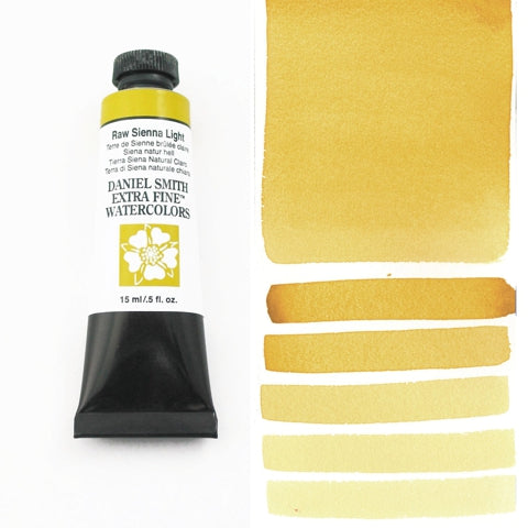 Daniel Smith Extra Fine Watercolour - 15 ml tube - Raw Sienna Light