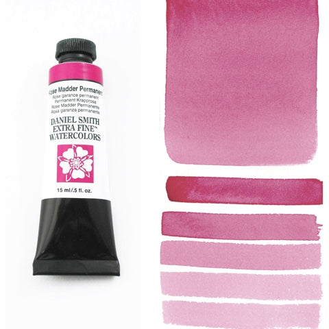 Daniel Smith Extra Fine Watercolour - 15 ml tube - Rose Madder Permanent
