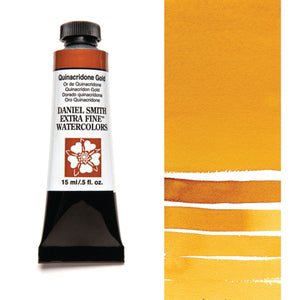Daniel Smith Extra Fine Watercolour - 15 ml tube - Quinacridone Gold