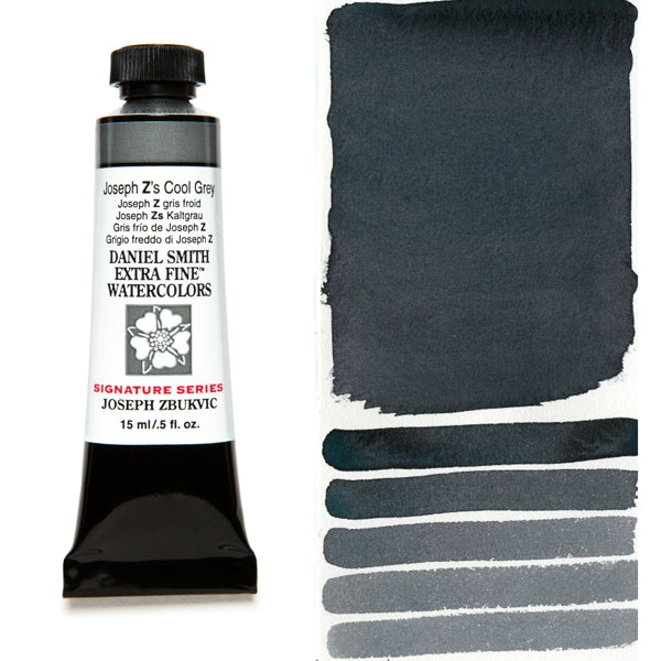 Daniel Smith Extra Fine Watercolour - 15 ml tube - Joseph Z’s Cool Grey