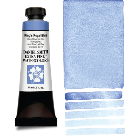 Daniel Smith Extra Fine Watercolour - 15 ml tube - King's Royal Blue