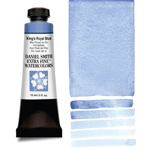 *NEW* Daniel Smith Extra Fine Watercolour - 15 ml tube - King's Royal Blue