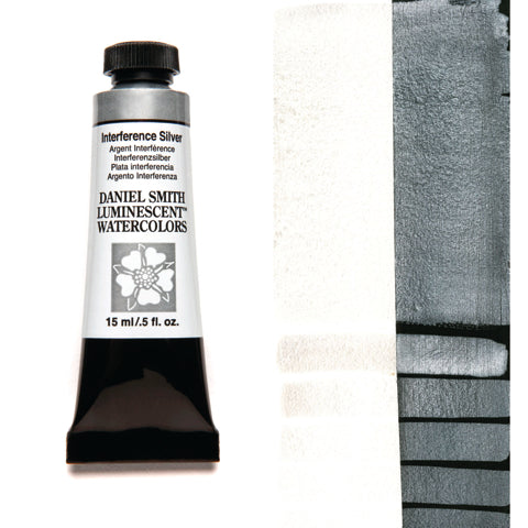 Daniel Smith Extra Fine Watercolour - 15 ml tube - Interference Silver
