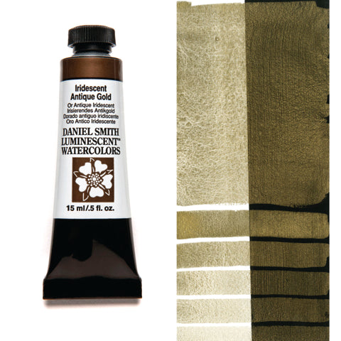 Daniel Smith Extra Fine Watercolour - 15 ml tube - Iridescent Antique Gold