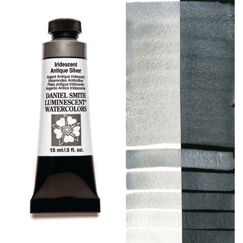 Daniel Smith Extra Fine Watercolour - 15 ml tube - Iridescent Antique Silver