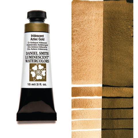 Daniel Smith Extra Fine Watercolour - 15 ml tube - Iridescent Aztec Gold