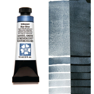 Daniel Smith Extra Fine Watercolour - 15 ml tube - Iridescent Blue-Silver