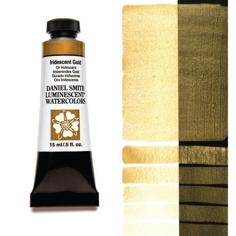 Daniel Smith Extra Fine Watercolour - 15 ml tube - Iridescent Gold
