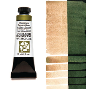 Daniel Smith Extra Fine Watercolour - 15 ml tube - Duochrome Saguaro Green