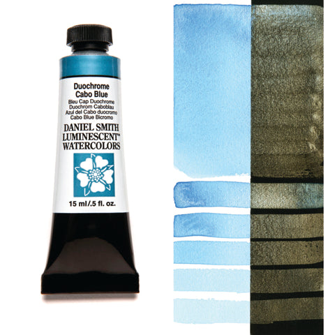 Daniel Smith Extra Fine Watercolour - 15 ml tube - Duochrome Cabo Blue