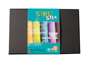 Jack Richeson Street Stix Pastels - Set of 6 Full Stick