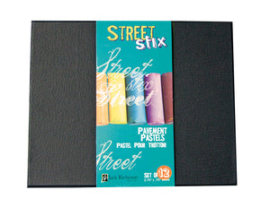 Jack Richeson Street Stix Pastels - Set of 12 Full Stick