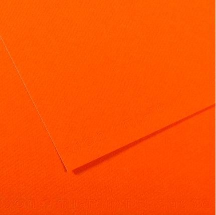 Canson Mi-Teintes Paper 19" x 25" - Orange #453