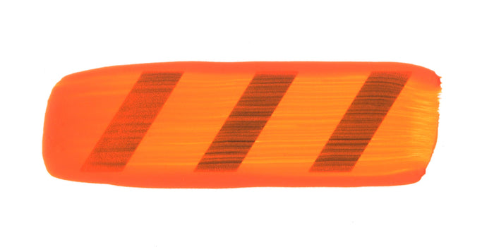 Golden Heavy Body Acrylic - 2 oz. tube - Fluorescent Orange