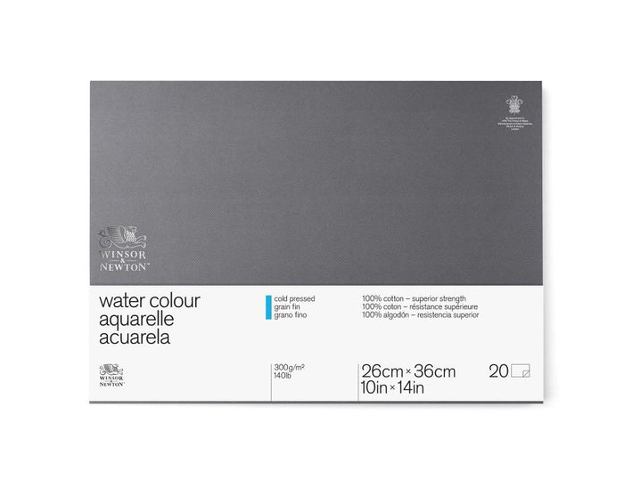 Winsor & Newton Professional Watercolour Paper Block - 140 lb. Cold Press - 10" x 14"