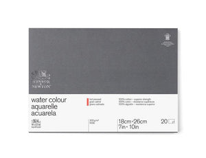 Winsor & Newton Professional Watercolour Paper Block - 140 lb. Hot Press - 7" x 10"