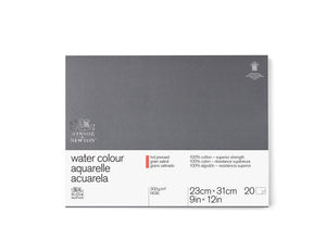 Winsor & Newton Professional Watercolour Paper Block - 140 lb. Hot Press - 9" x 12"