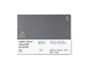 Winsor & Newton Professional Watercolour Paper Block - 140 lb. Rough - 9" x 12"