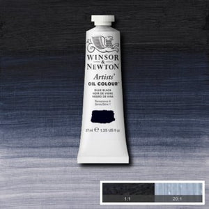 Winsor & Newton Artists' Oil Colour - 37 ml tube - Blue Black
