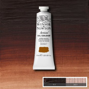 Winsor & Newton Artists' Oil Colour - 37 ml tube - Brown Madder