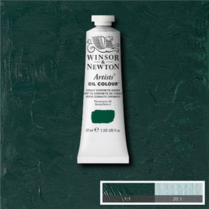 Winsor & Newton Artists' Oil Colour - 37 ml tube - Cobalt Chromite Green