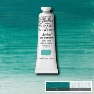 Winsor & Newton Artists' Oil Colour - 37 ml tube - Cobalt Green