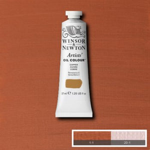 Winsor & Newton Artists' Oil Colour - 37 ml tube - Copper