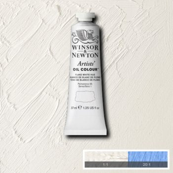 Winsor & Newton Artists' Oil Colour - 37 ml tube - Flake White Hue
