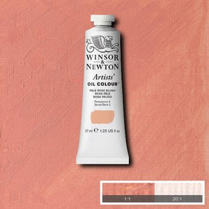 Winsor & Newton Artists' Oil Colour - 37 ml tube - Pale Rose Blush (Flesh Tint)