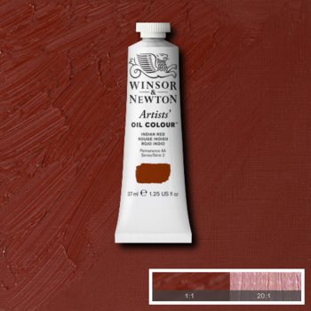 Winsor & Newton Artists' Oil Colour - 37 ml tube - Indian Red