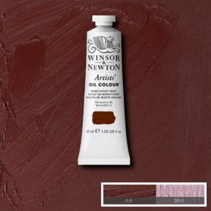 Winsor & Newton Artists' Oil Colour - 37 ml tube - Mars Violet Deep