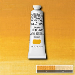 Winsor & Newton Artists' Oil Colour - 37 ml tube - Naples Yellow Deep