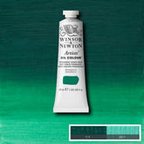 Winsor & Newton Artists' Oil Colour - 37 ml tube - Permanent Green Deep