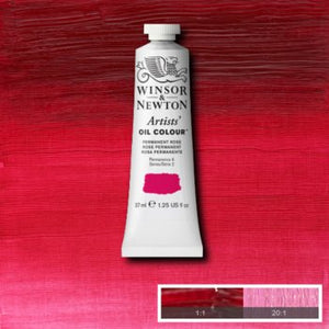 Winsor & Newton Artists' Oil Colour - 37 ml tube - Permanent Rose