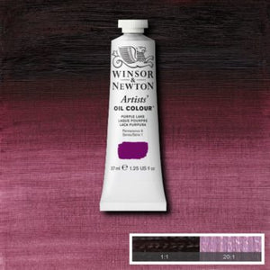 Winsor & Newton Artists' Oil Colour - 37 ml tube - Purple Lake