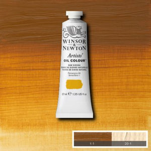 Winsor & Newton Artists' Oil Colour - 37 ml tube - Raw Sienna