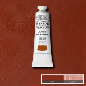 Winsor & Newton Artists' Oil Colour - 37 ml tube - Terra Rosa