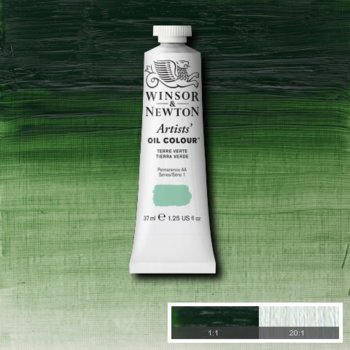 Winsor & Newton Artists' Oil Colour - 37 ml tube - Terre Verte