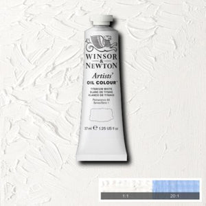 Winsor & Newton Artists' Oil Colour - 37 ml tube - Titanium White