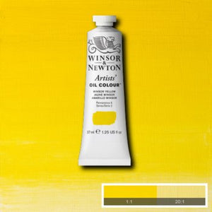 Winsor & Newton Artists' Oil Colour - 37 ml tube - Winsor Yellow