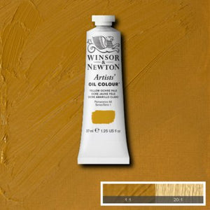 Winsor & Newton Artists' Oil Colour - 37 ml tube - Yellow Ochre Pale