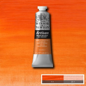 Winsor & Newton Artisan Water Mixable Oil Colour - 37 ml tube - Cadmium Orange Hue