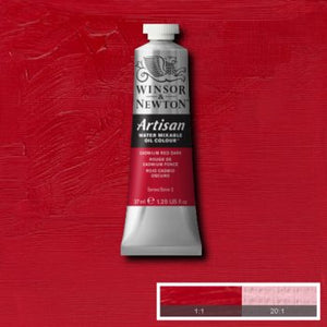 Winsor & Newton Artisan Water Mixable Oil Colour - 37 ml tube - Cadmium Red Dark