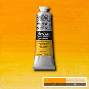 Winsor & Newton Artisan Water Mixable Oil Colour - 37 ml tube - Cadmium Yellow Hue