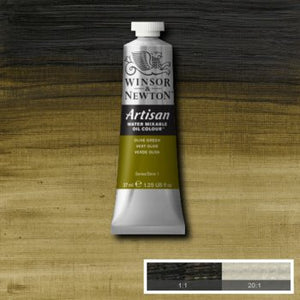 Winsor & Newton Artisan Water Mixable Oil Colour - 37 ml tube - Olive Green
