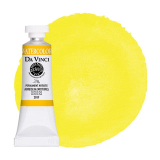 Da Vinci Paint Artists' Watercolour - 15 ml tube - Aureolin (Mixture)
