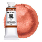 Da Vinci Paint Artists' Watercolour - 37 ml tube - Brown Madder (Quinacridone)