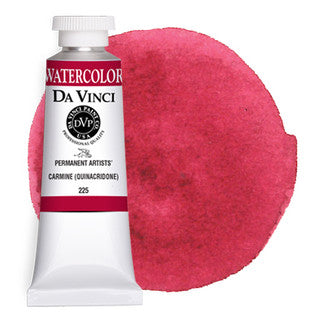 Da Vinci Paint Artists' Watercolour - 37 ml tube - Carmine (Quinacridone)