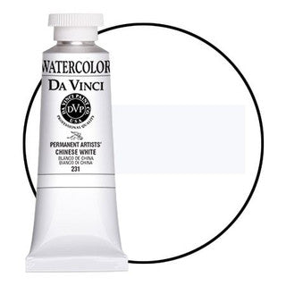 Da Vinci Paint Artists' Watercolour - 37 ml tube - Chinese White
